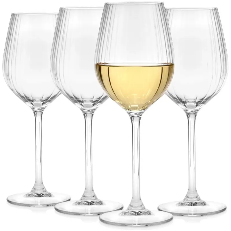 Kieliszki do wina szklane 380 ml 4 szt.