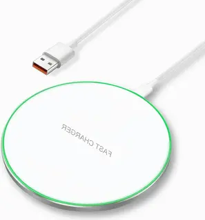 ŁADOWARKA BEZPRZEWODOWA 15W SZYBKA INDUKCYJNA PRZENOŚNA DO TELEFONU