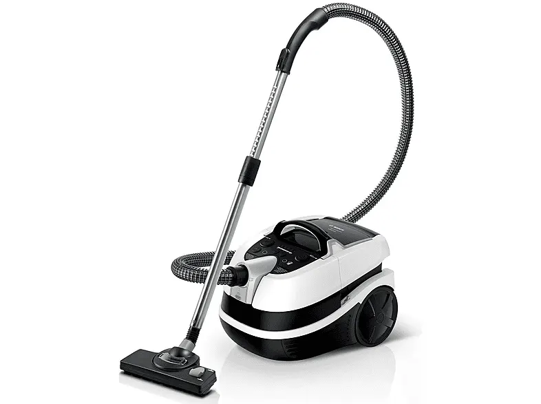 Odkurzacz piorący BOSCH BWD421PRO AquaWash&Clean HEPA Biało-czarny