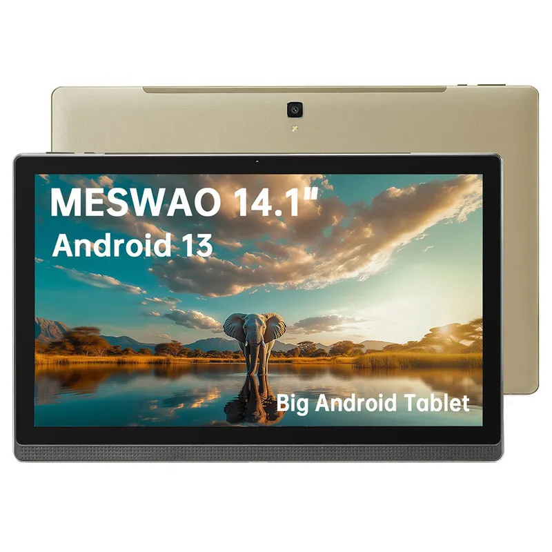 Tablet MESWAO B1 14,1 cala 6 GB 128 GB wtyczka UE złoty