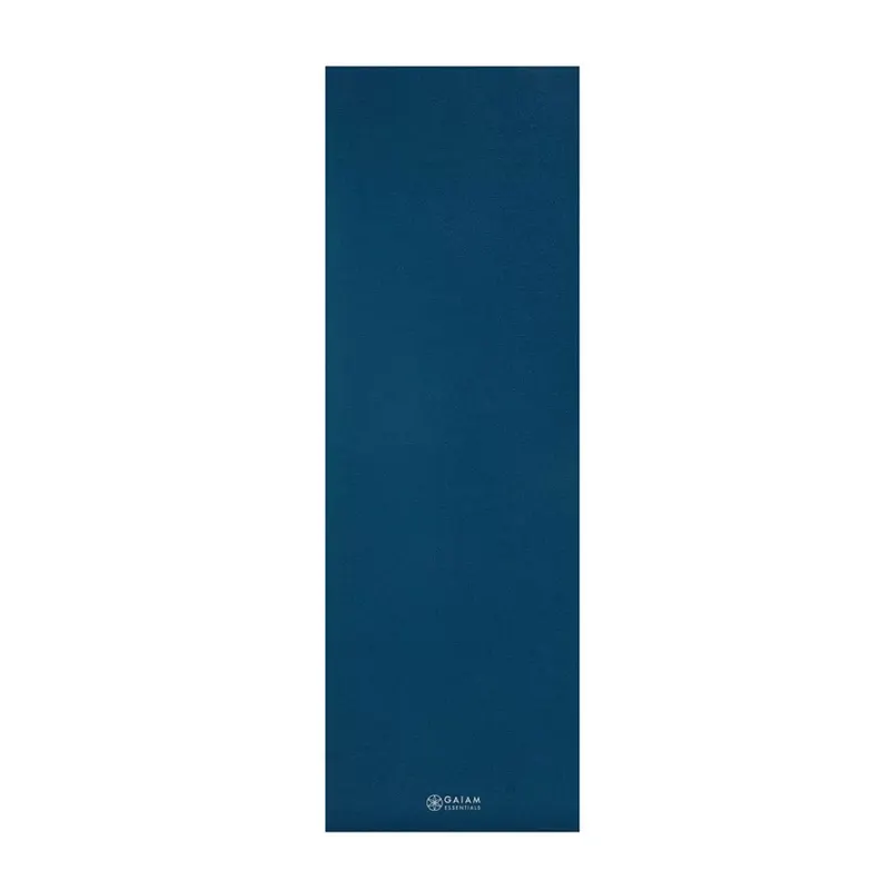 Mata do jogi Gaiam Essentials Navy z paskiem 63314 6 mm