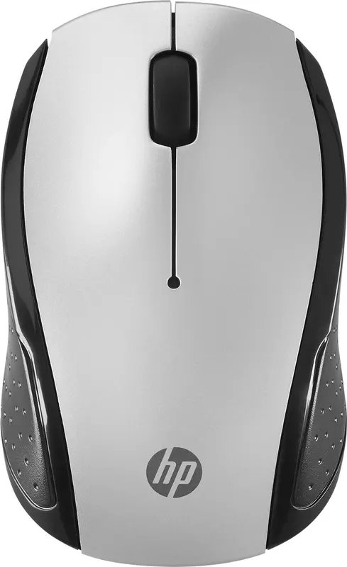 Mysz bezprzewodowa HP 200, srebrna