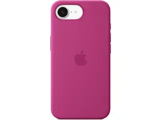 Silikonowe etui APPLE do iPhone'a 16e Żywy róż