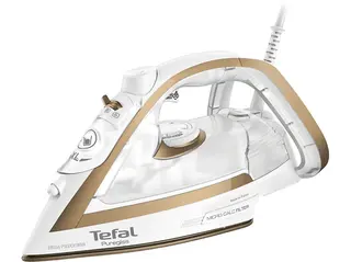 Żelazko TEFAL FV8042E0 Puregliss biało-złote Durilium AirGlide