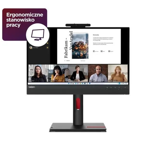 Lenovo Monitor 21.5 cala ThinkCentre Tiny-in-One 22Gen5 WLED 12N8GAT1EU