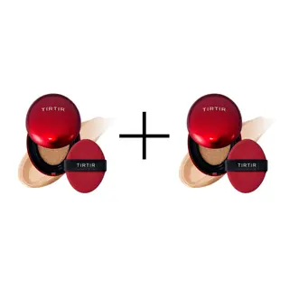TIRTIR Mask Fit Red Cushion SPF 40 PA++ Podkład w Poduszce 25N Mocha 18g 1+1