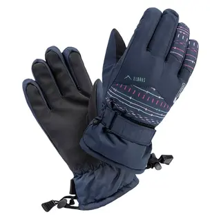 Rękawice narciarskie dziecięce Elbrus Akemi JRG - granatowe, Rozmiar L/XL