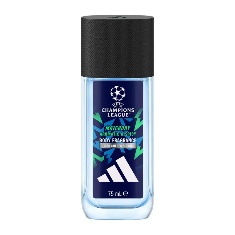 ADIDAS UEFA Champions League Matchday Zapachowy Dezodorant do Ciała dla Mężczyzn 75ml