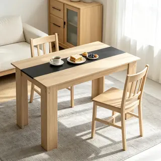 Nowoczesny stół jadalny z centralnym designem, uniwersalny stół do salonu, elegancki stół do jadalni (tylko stół jadalny)
