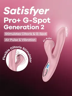 Satisfyer Pro+ G-Spot Rabbit Generation 2 Pink