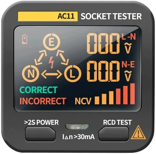 Woltomierz analogowy DollaTek AC11 Wielofunkcyjny ekran LED Tester gnia