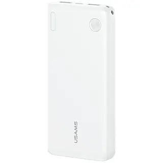 USAMS Powerbank PB83 10000mAh PD 2xUSB-A USB-C biały