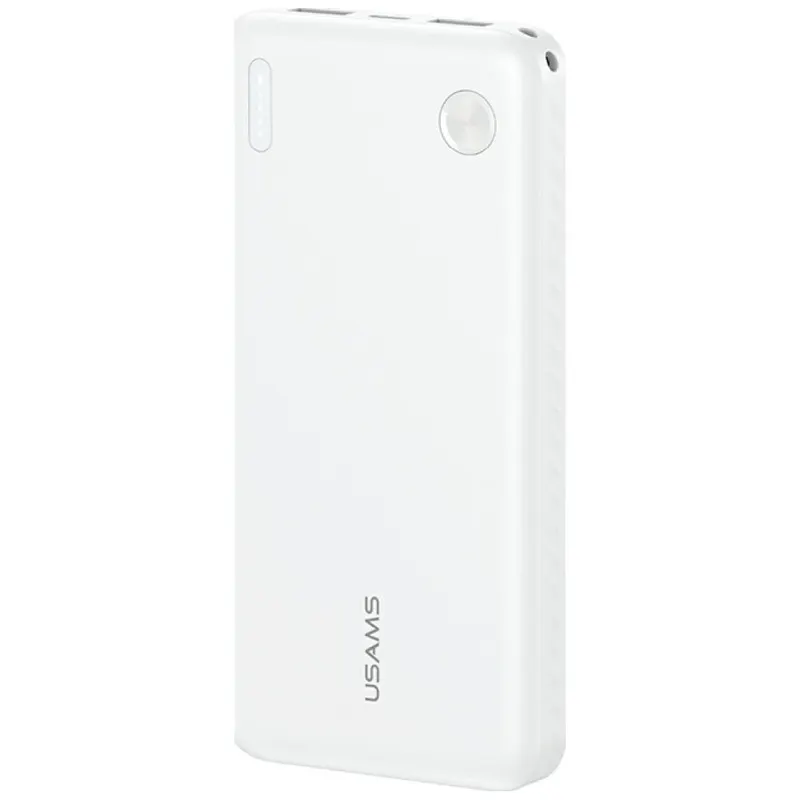 USAMS Powerbank PB83 10000mAh PD 2xUSB-A USB-C biały