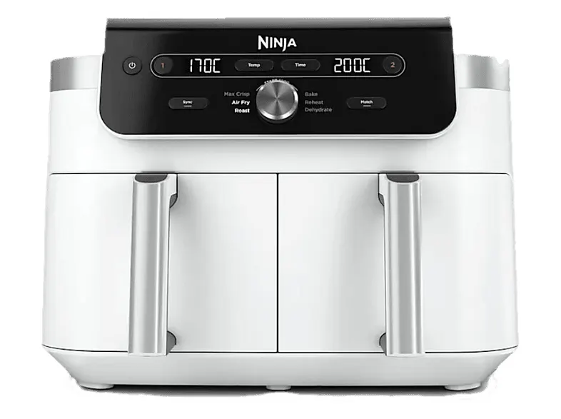 Frytkownica Air fryer NINJA DZ901EUWH 9,5 l z podwójnym koszem Biały