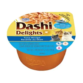 INABA Dashi Delights Tuna recipe - mokra karma dla kota - 70g