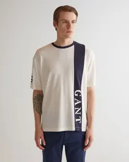 Gant Koszulka Z Dekoltem C Color-Block