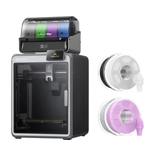 Drukarka 3D Creality K2 Combo 4 kg Filament Mecpow HS PLA – biały/liliowy/szary/czarny