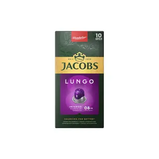 Kawa w kapsułkach JACOBS Lungo 8 Intenso do ekspresów Nespresso®, 10 szt.