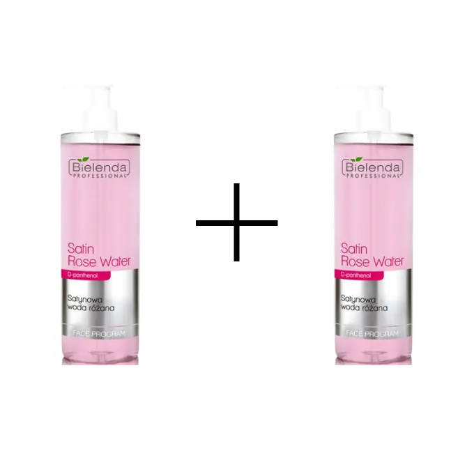 Bielenda Professional Face Program Satynowa Woda Różana 500ml 1+1