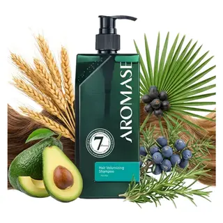 AROMASE Szampon ZWIĘKSZAJĄCY OBJĘTOŚĆ WŁOSÓW Przeciw Wypadaniu 400ml