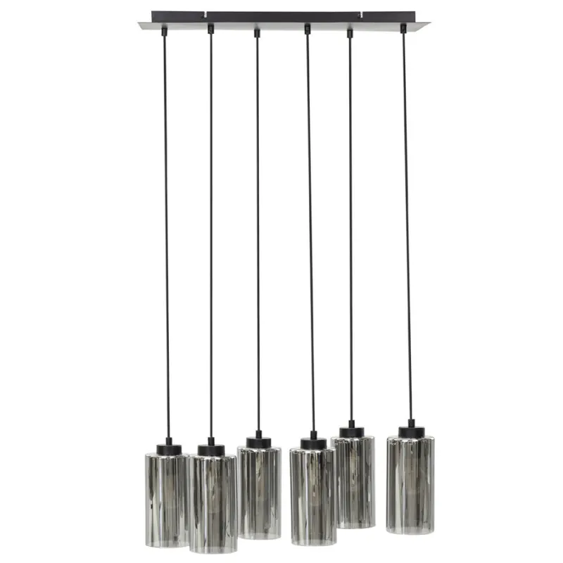 Lampa wisząca puriri szkło szary