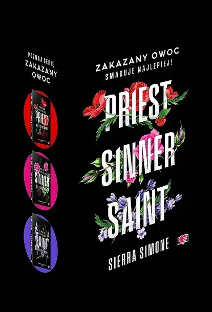 PAKIET PRIEST / SINNER / SAINT. ZAKAZANY OWOC. TOMY 1-3 - Sierra Simone