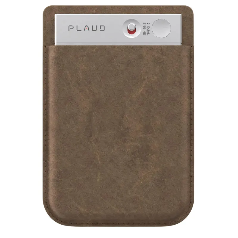 Etui do dyktafonu Plaud Note Brązowe
