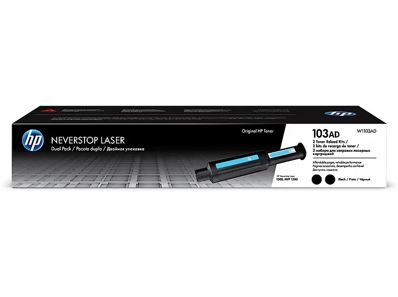 Kasety z tonerem HP 103A (2-pack) Czarny W1103AD