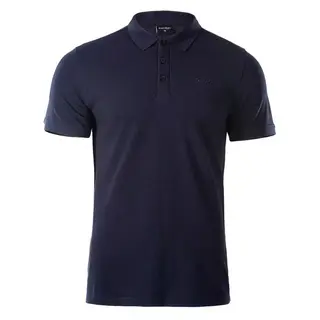 Koszulka polo męska Hi-Tec Romso - granatowa, Rozmiar XL