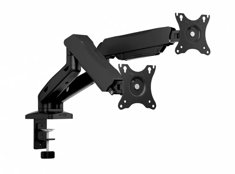 IcyBox Uchwyt na dwa monitory IB-MS204-T Uchwyt na dwa monitory do 32 cali, 2-9 kg