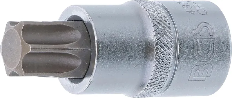 NASADKA DO BITÓW 1/2' T70 TORX STAL CHROMOWANĄ 53MM