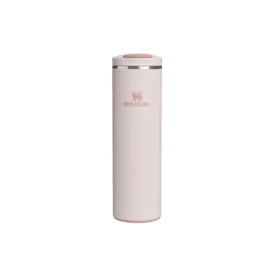 Kubek termiczny Stanley Transit Fliptop Rose Quartz – 470 ml, różowy