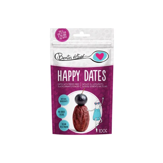 Beatos virtuvė Happy Dates Daktyle z czarną porzeczką