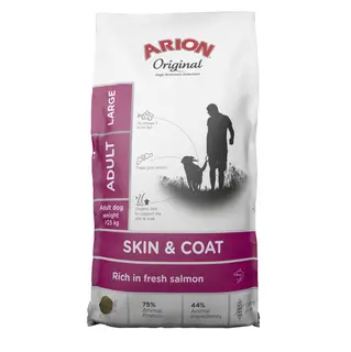 ARION Original Skin & Coat Large Salmon - sucha karma dla psa - 12kg