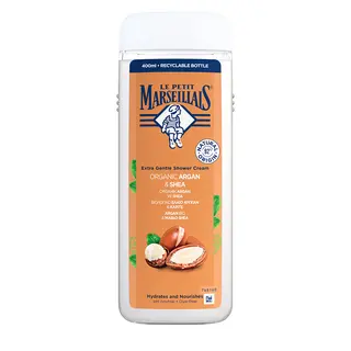 Le Petit Marseillais Kremowy Żel pod Prysznic Argan Bio Masło Shea 400ml