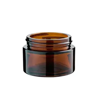 100 sztuk x Słoik szklany 30 ml brąz ochrona przed UV
