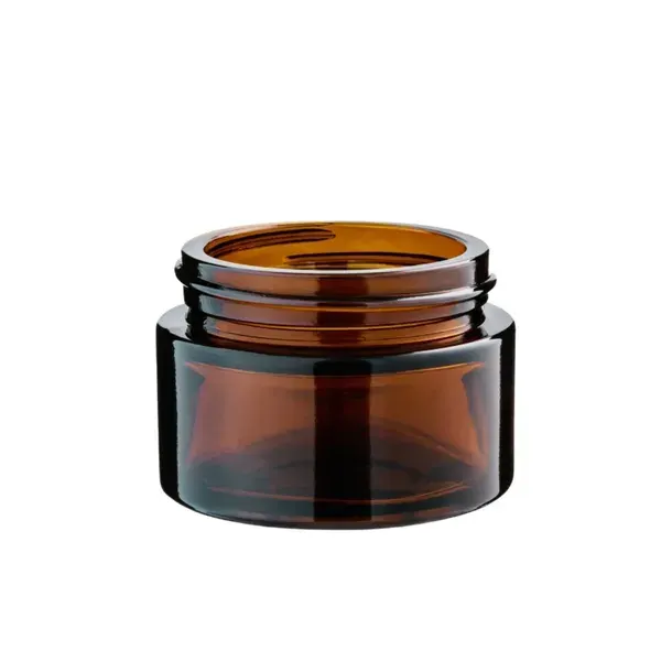100 sztuk x Słoik szklany 30 ml brąz ochrona przed UV