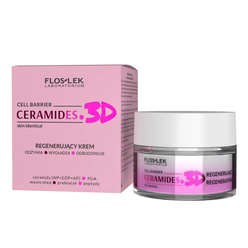 Floslek Laboratorium Regenerujący Krem Odżywia Wygładza Odbudowuje 50ml