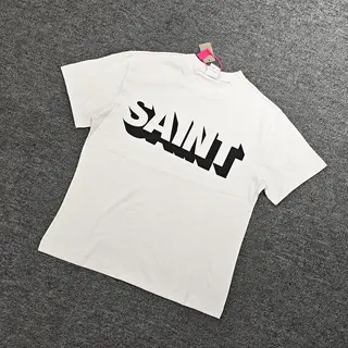 Yao Fashion Saint OF Michael 25SS High Quality Retro Streetwear High Street Y2k Cleanfit Casual Loose Tops T Shirt For Men