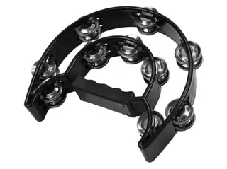 Tamburyn podwójny MUSIC MATE MM-T40 ShakeRing Czarny
