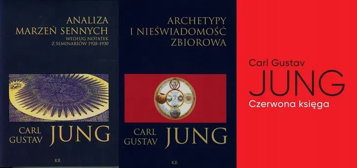 PAKIET 3X GUSTAV JUNG ANALIZA MARZEŃ SENNYCH + ARCHETYPY + CZERWONA KSIĘGA