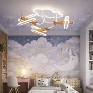 SKYLOO – Magiczna Lampa Samolot LED do Pokoju Dziecka