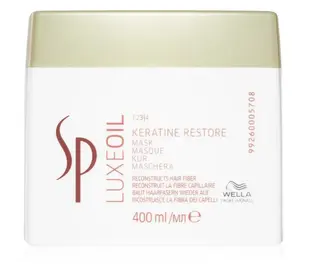 Wella SP Luxe Oil Keratin Restore Keratynowa Maska do Włosów 400ml