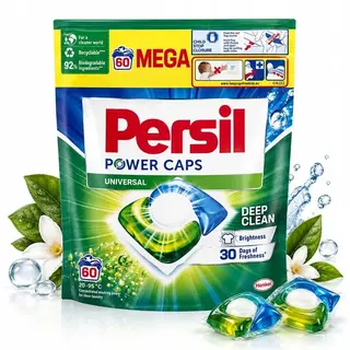 Persil Power Caps Universal Kapsułki do Prania 60 szt. Deep Clean od 20°C