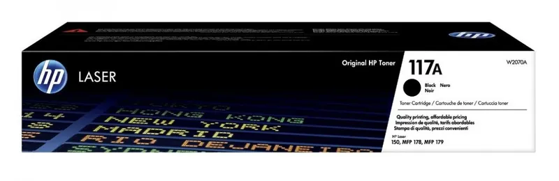 HP Toner 117A Black W2070A