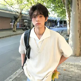 Men's summer new style outdoor casual comfortable simple casual short sleeved T-shirt loose shirt top