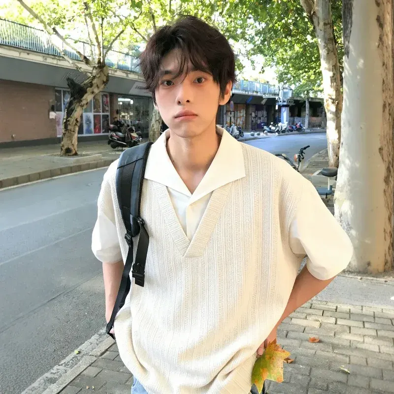 Men's summer new style outdoor casual comfortable simple casual short sleeved T-shirt loose shirt top