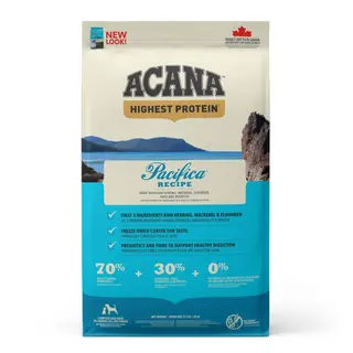 Acana Highest Protein, śledź, łosoś i flądra - 11,4 kg