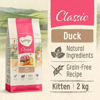 Feringa Kitten Classic, kaczka - NOWOŚĆ: 2 kg