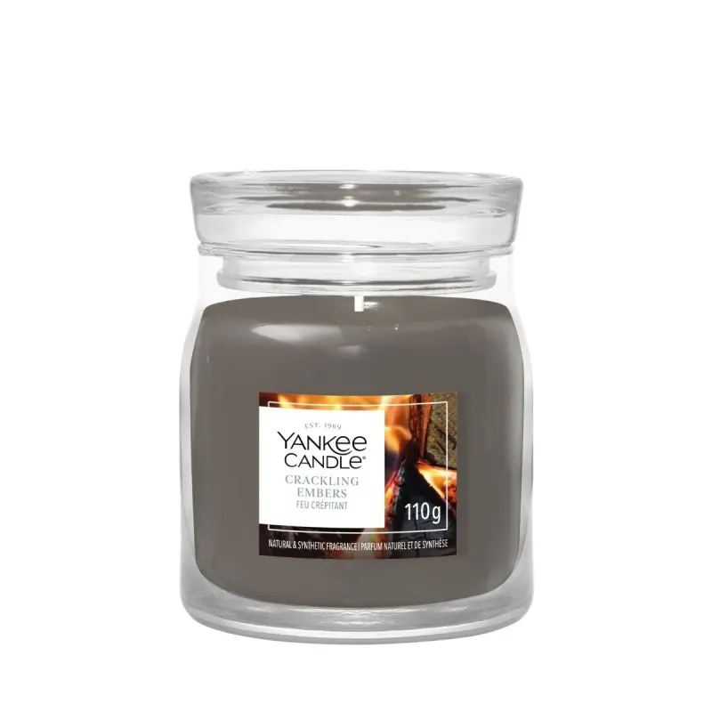 Yankee Candle Świeca w Małym Słoiku Crackling Embers